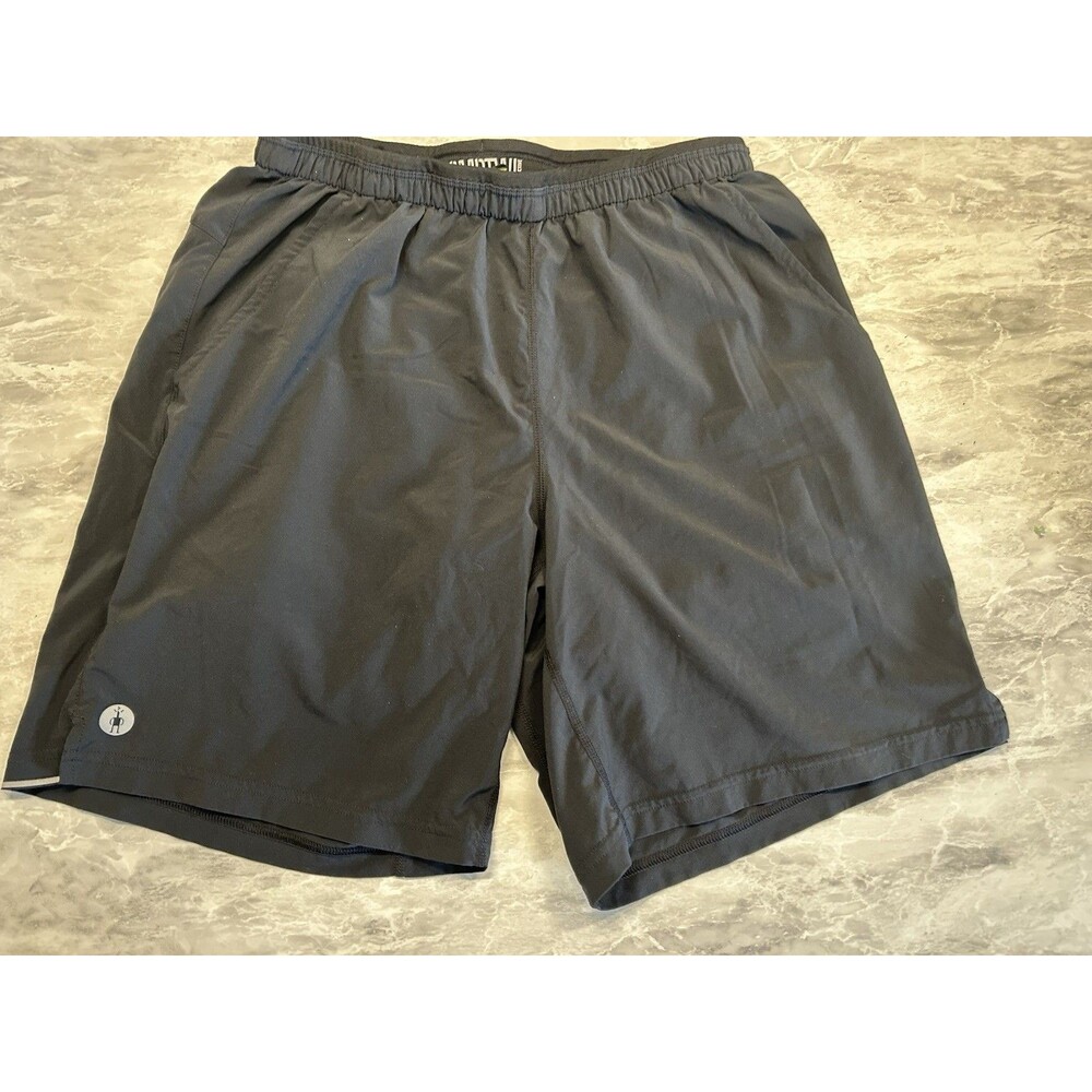 Smartwool Active Shorts Men’s Size Small Black Casual Outdoor Gum Athletic